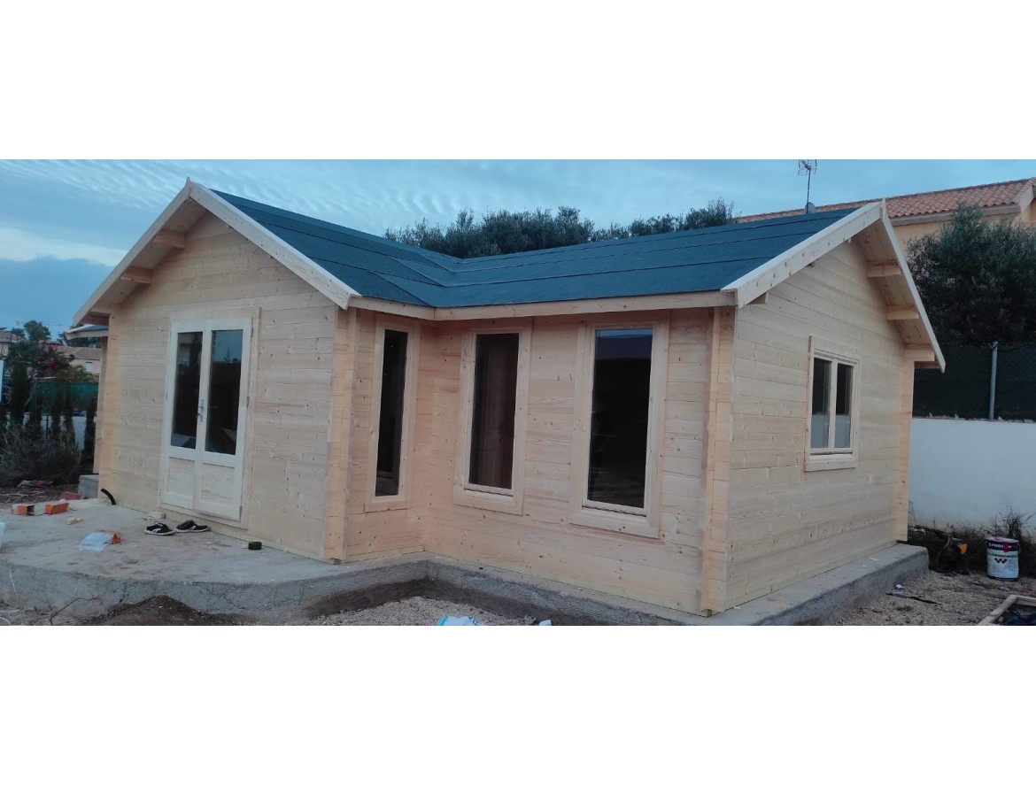 La Casa Florida de 60m2 en 44mm montada en Murcia
